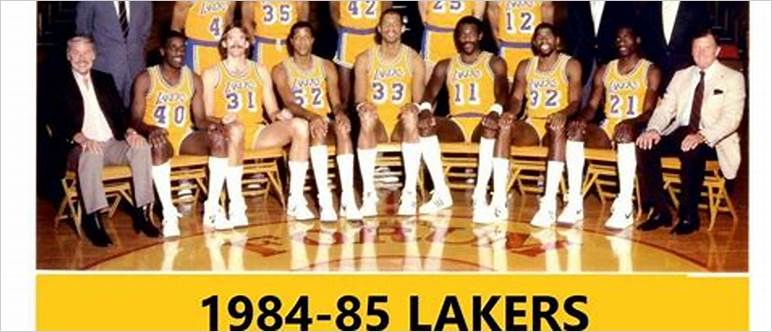 Lakers 1984 roster